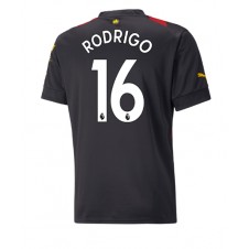 Manchester City Rodri Hernandez #16 Bortatröja 2022-23 Korta ärmar